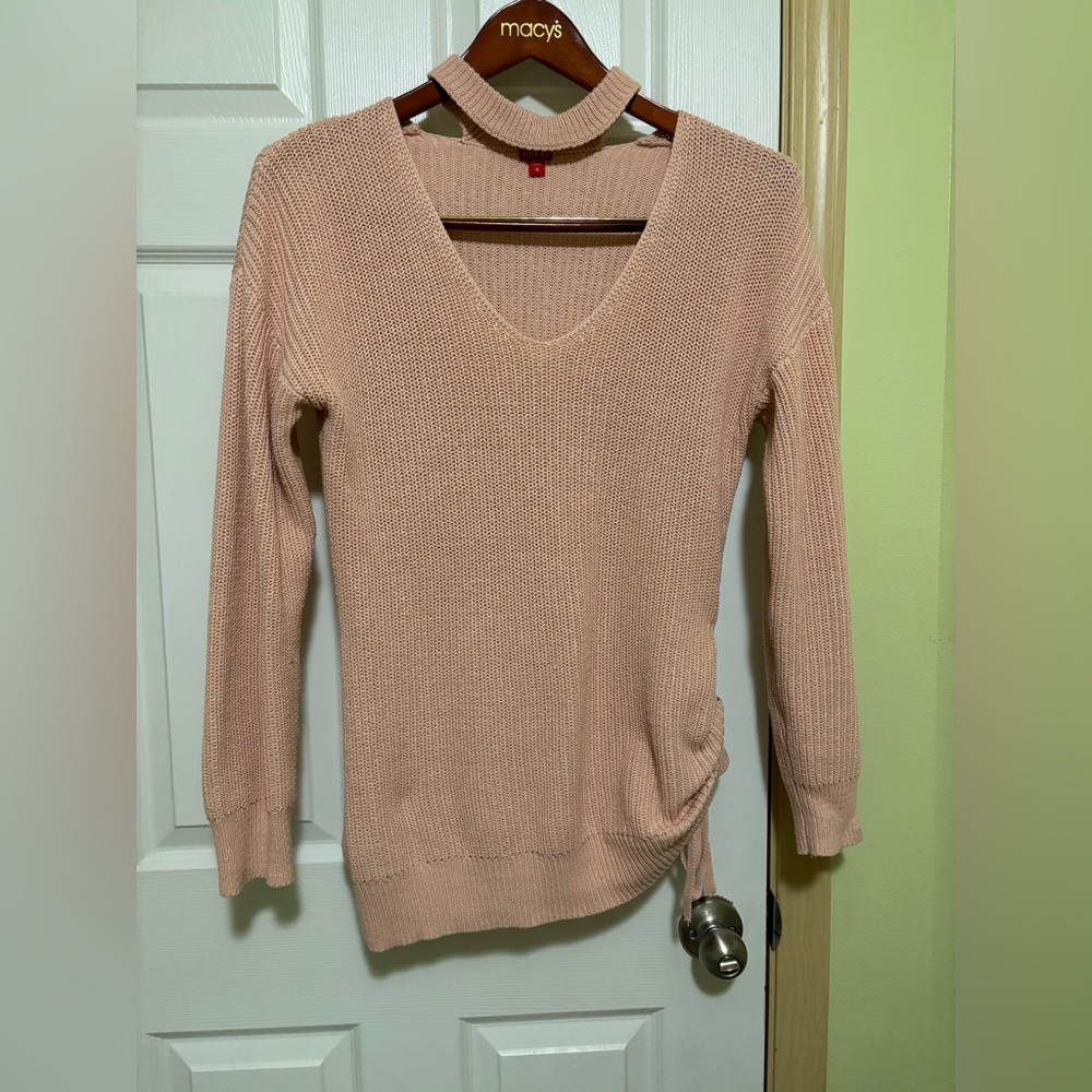 Guess pink sweater size M